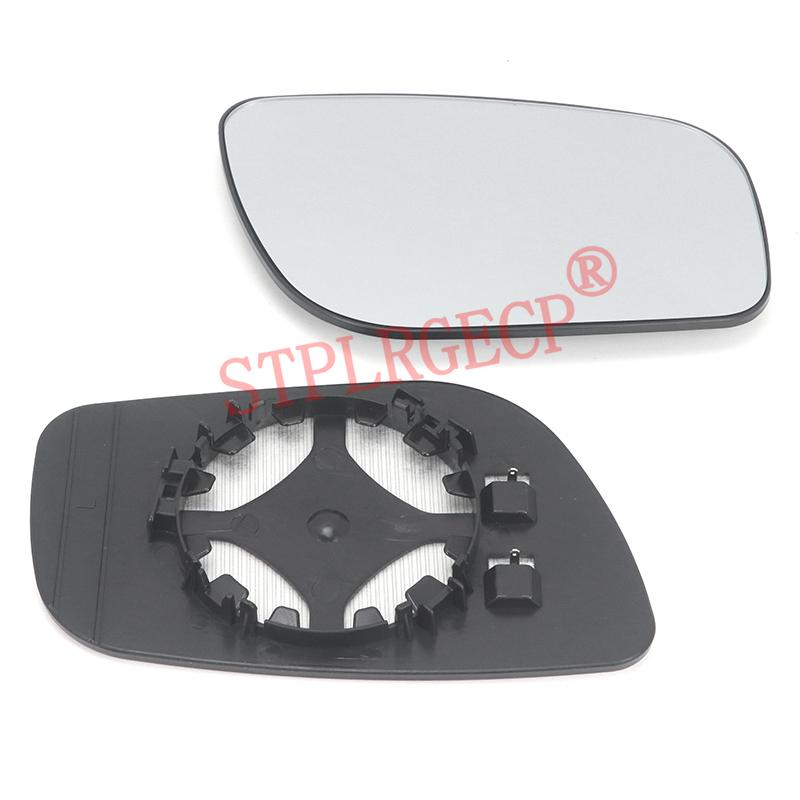 Verre de rétroviseur latéral chauffant de remplacement avec plaque pour Mercedes-Benz Classe E W211 S211 2006-2009
