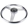 Steel Hydraulic Steering Wheel Offering Comfortable Grip Hydraulic Steering System for Fishing Boats & Speedboats
