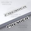 Dekoracja Samochodowa Metalowa Emblemat z Literami Premier Naklejka 3D Do Blazer Equinox Trailblazer Malibu Traverse Naklejki na Tylną Klapę Bagażnika