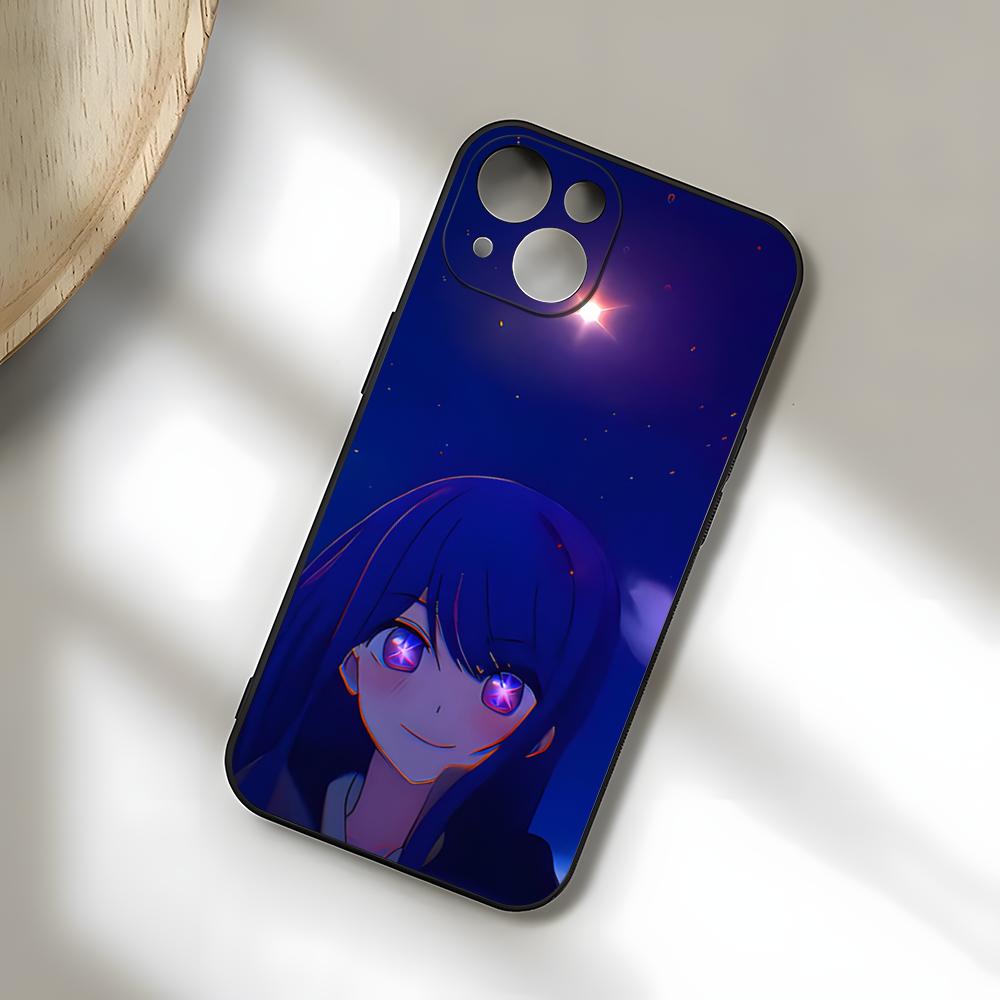 Anime Oshi No Ko Phone Case For IPhone 17 Pro Max 15 Pro 16 14 Plus 12 13 Mini 11 Pro Shockproof Soft Cover