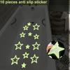30 Pieces Fluorescence  Anti-skid Tape For Children's Floor, Stairs, Steps, Bathroom Anti-skid Strip Bathtub Non-slip Sticker