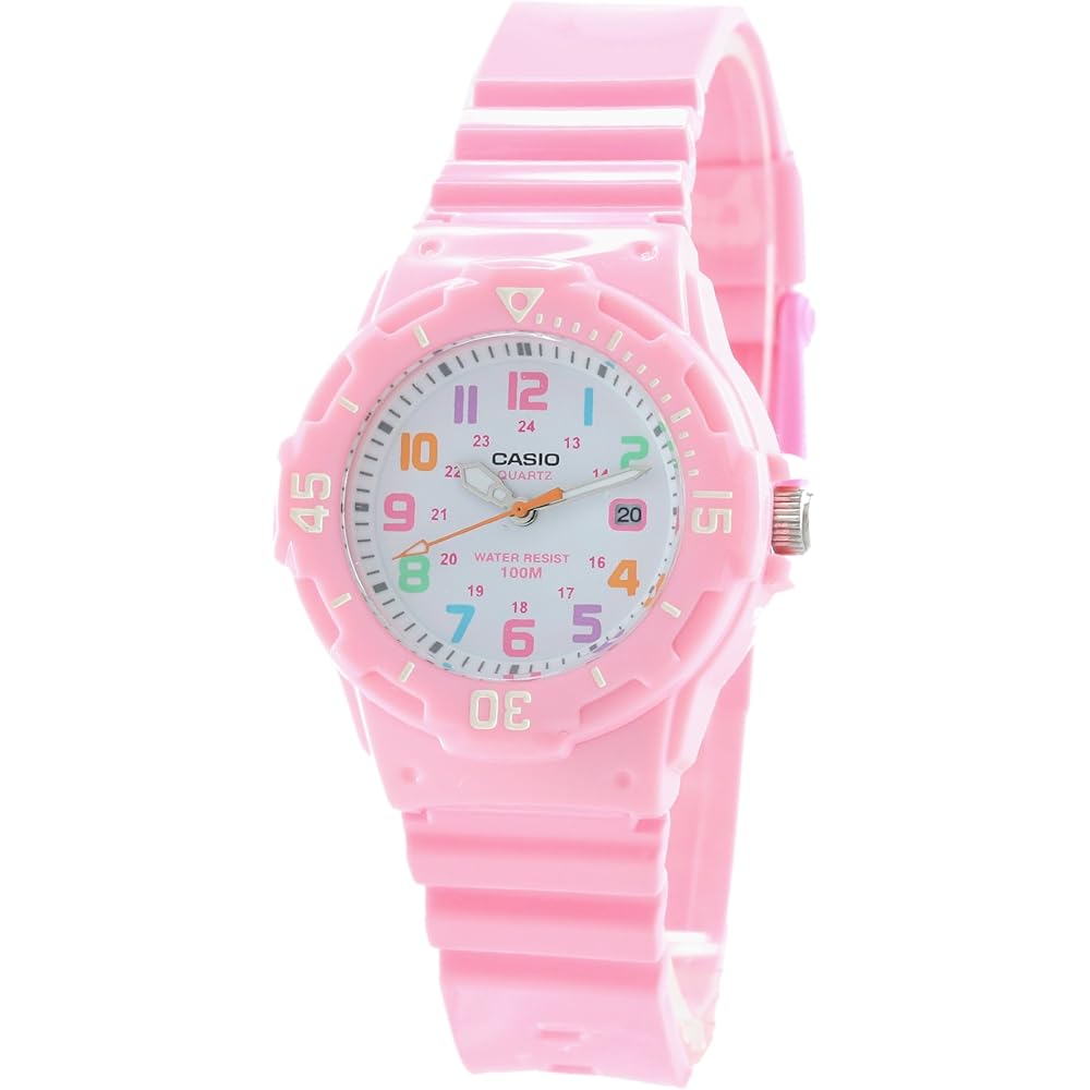 Casio Chipkashi Digital Watch Pink White 100m Water Resistant Lightweight Women s Watch