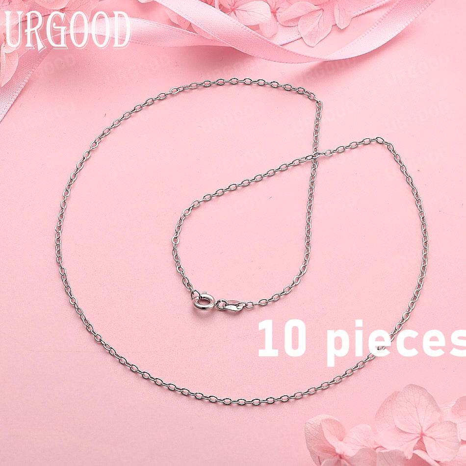 925 Sterling Silver Fashion Gift Necklace Wedding Jewelry