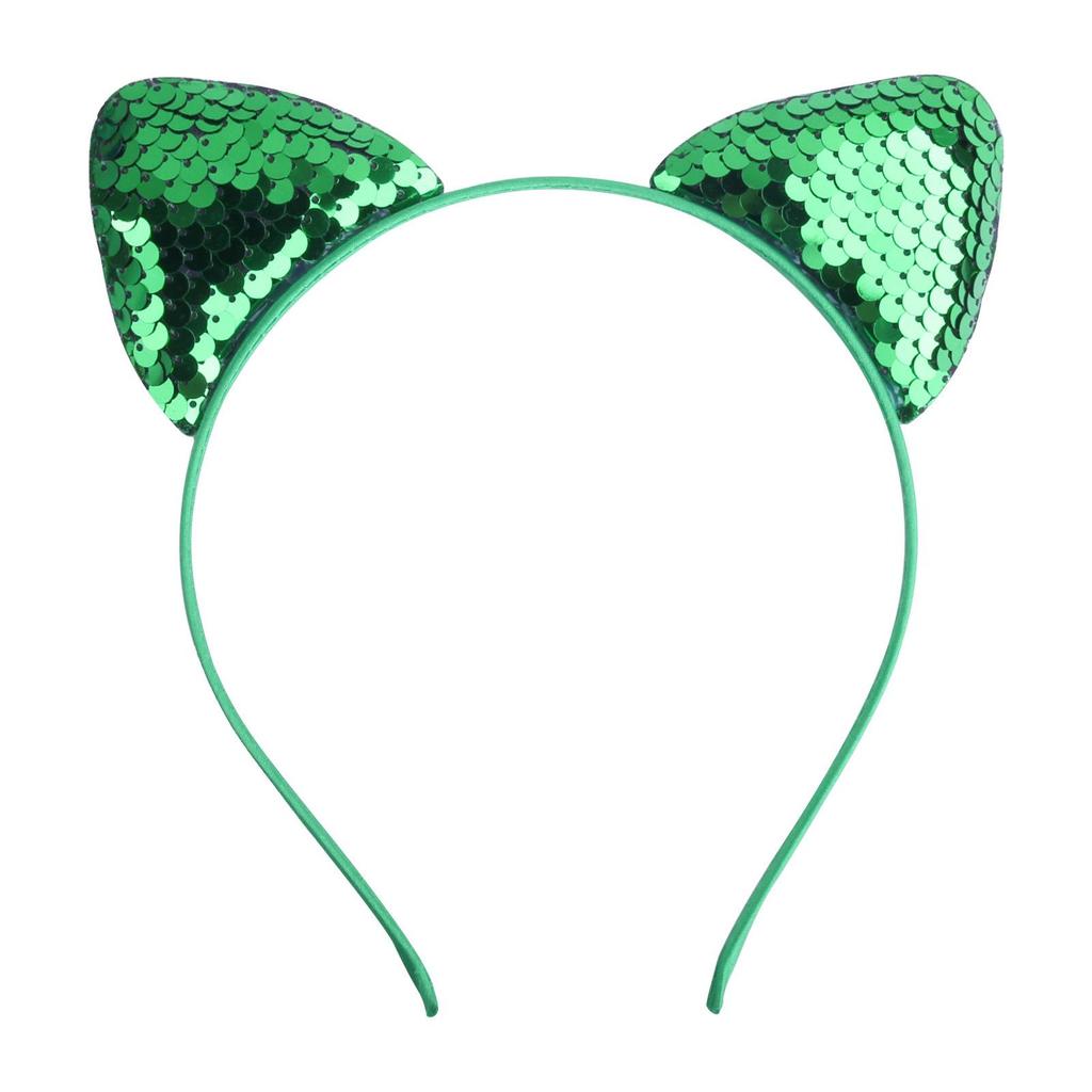 Sequin Cat Ears Headband for Kids - Cute DIY Fabric Hair Accessory