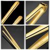 2Pcs Kitchen Tongs Stainless Steel Barbecue Tongs Clip BBQ Grill Meat Tongs Cooking Tweezers for Food Utensils Kitchen Tools