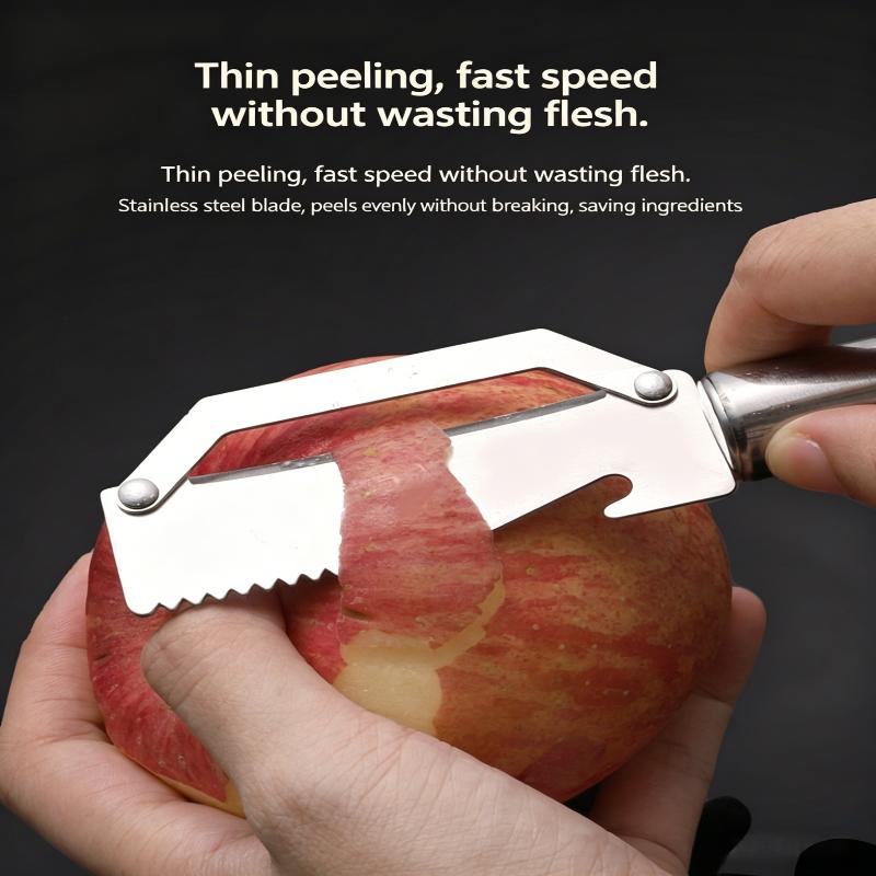 Multi-Functional Vegetable Peeler For Kitchen, Ultra-Sharp Stainless Steel Blade Bottle Opener, For Vegetables Or Fruits