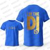 DJ Headphone Print T Shirts Turntablist Graphic Men's Street Streetwear Short Sleeve Recorded Music Gifts Tee T-shirt Clothing