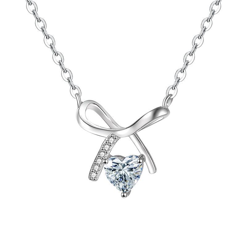 Exquisite Zircon Butterfly Pendant Necklace for Women's Fashion, Luxury, and Small Style Design with A Collar Chain
