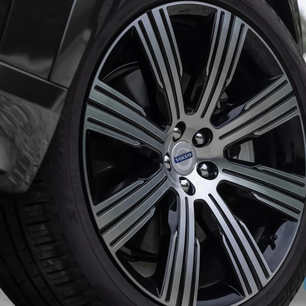 4 ks středových krytek kol pro auto, krytky středů nábojů pro Volvo XC90 V90 V60 XC60 V40 S80 S60 S90 C40 XC40 V70 XC70 C30 C70 EX90 Rdesign