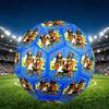 Billie Eilish Print Size 5 Soccer Ball, PU Wear Resistant Football for Match Training and Daily Practice, Birthday Gift for Soccer Fans