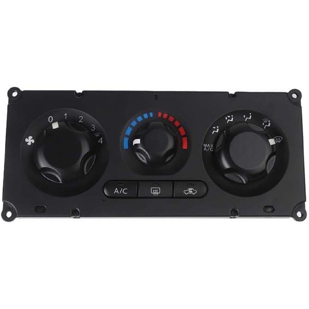 Air Conditioner Switch for Nissan for Frontier for Navara-D40 2007-2012 AC Heater Control Switch 27510-JS60B Direct Replacement Front Dashboard