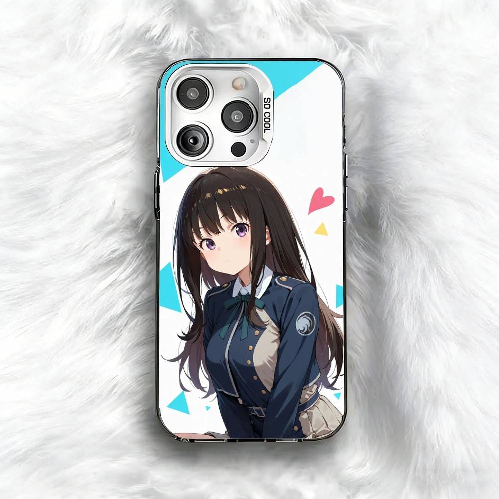 DA I-Inoue T-Takina  Phone Case For iPhone 16 17 15 14 12 13 Pro Max Black Color Shockproof Cover