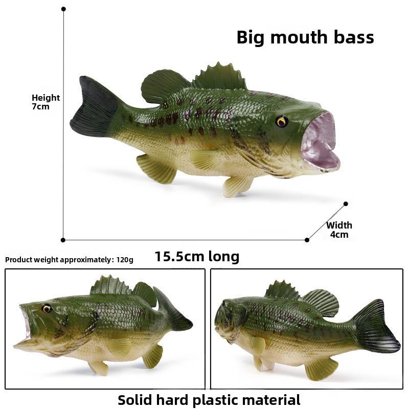 Crab Turtle Squid Salamander Hairtail Salmon Shark Marine Life Model Ornament