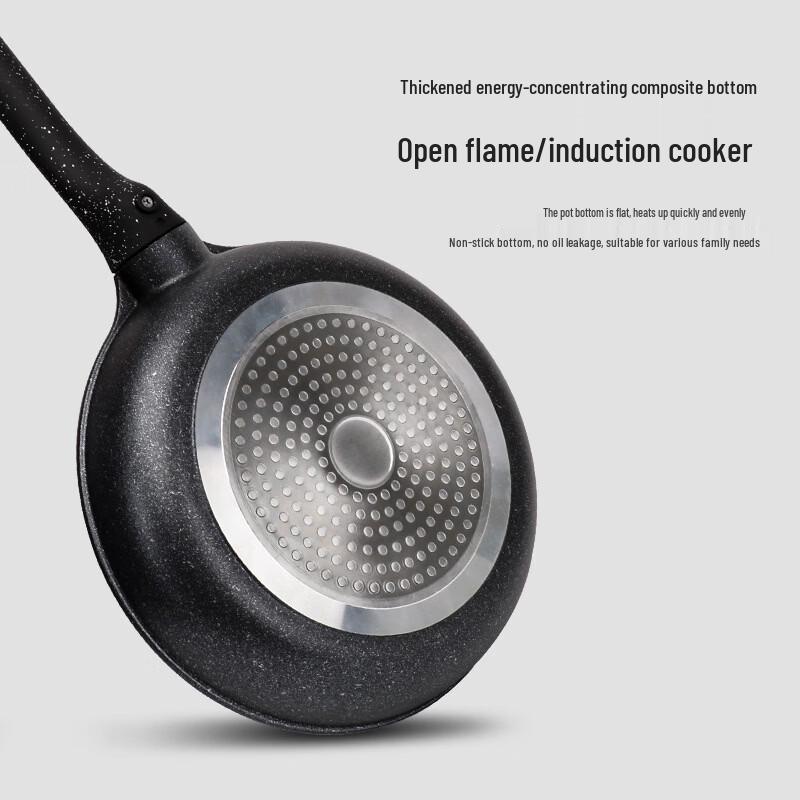 WuTuo 28cm Aluminum Non-stick Frying Pan with Detachable Handle