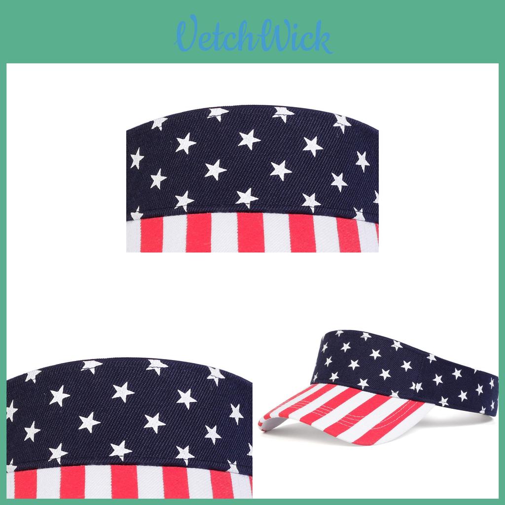 American Flag Baseball Cap With Curved Brim And Adjustable Fit For Summer Sun Protection
