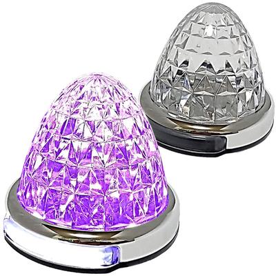 Aanpasbare 24V LED Markeringslamp voor Vrachtwagens met Schouderlichtfunctie Zijmarkeringslamp Verzilverd