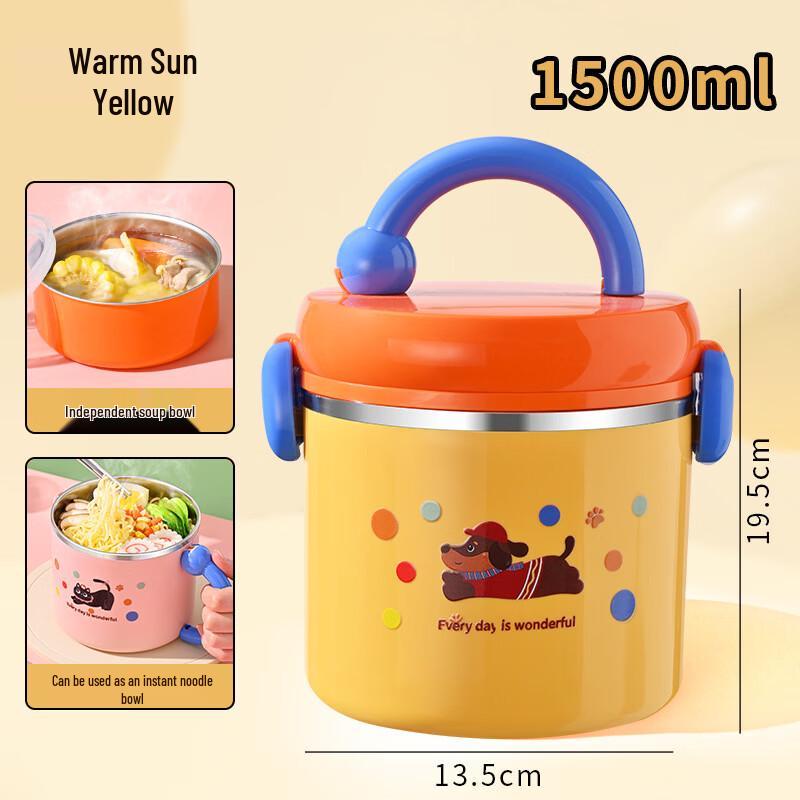 Abay Dopamine Series Portable Stainless Steel Lunch Box