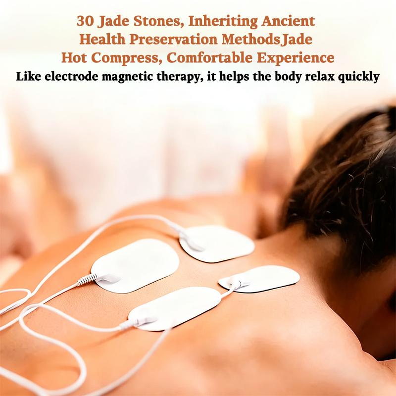 Electric Full Body Vibration Massage Mattress Mat Heating Infrared Massage Pad Massage Cushion Kneading Neck Back Pain Relief Relaxation,Nine Modes