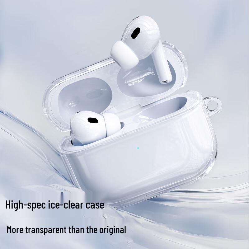 TURAS AirPods Pro 2 Clear Protective Case