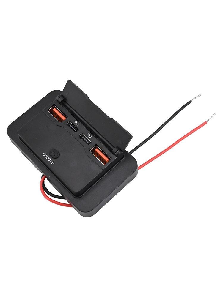 Efficient Charging Car Charger LED Light Overload Protection