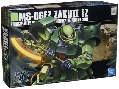 BANDAI SPIRITS HGUC Zaku II Custom Suit Gundam War In the 1/144 (Mobile 0080 Pocket)