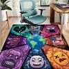 Cosmic Bot Crew Pattern Rug, Indoor/Outdoor Mat, for Picnic, Gameroom, Bedroom, Office, Living Room, Home Decor Carpet, Birthday Gift