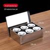 Stainless Steel Food Sample Storage Set for Schools & Kitchens