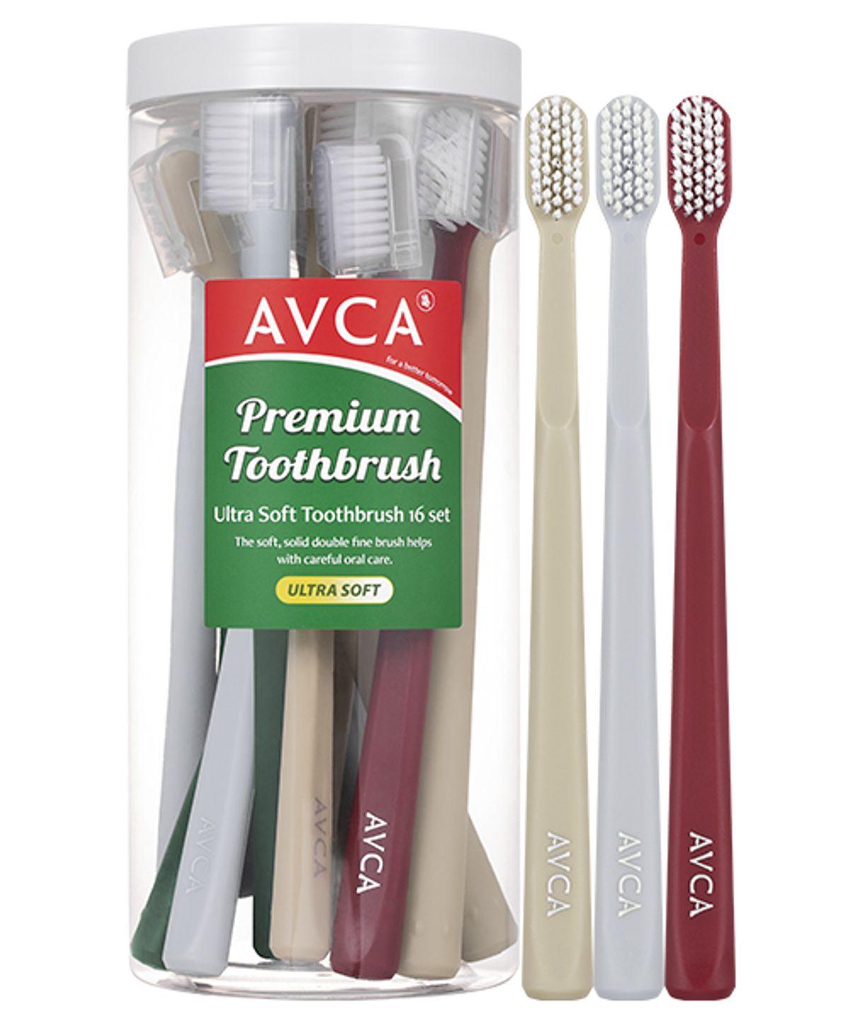 16-pack of ultra-fine bristle toothbrushes