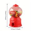 Cute and Colorful Mini Candy Machine Adorable Twist Candy Machine for Home Decor - Cute Chocolate Dispenser with Coin Bank