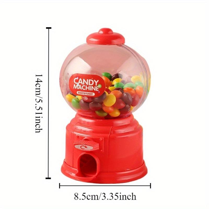 Cute and Colorful Mini Candy Machine Adorable Twist Candy Machine for Home Decor - Cute Chocolate Dispenser with Coin Bank