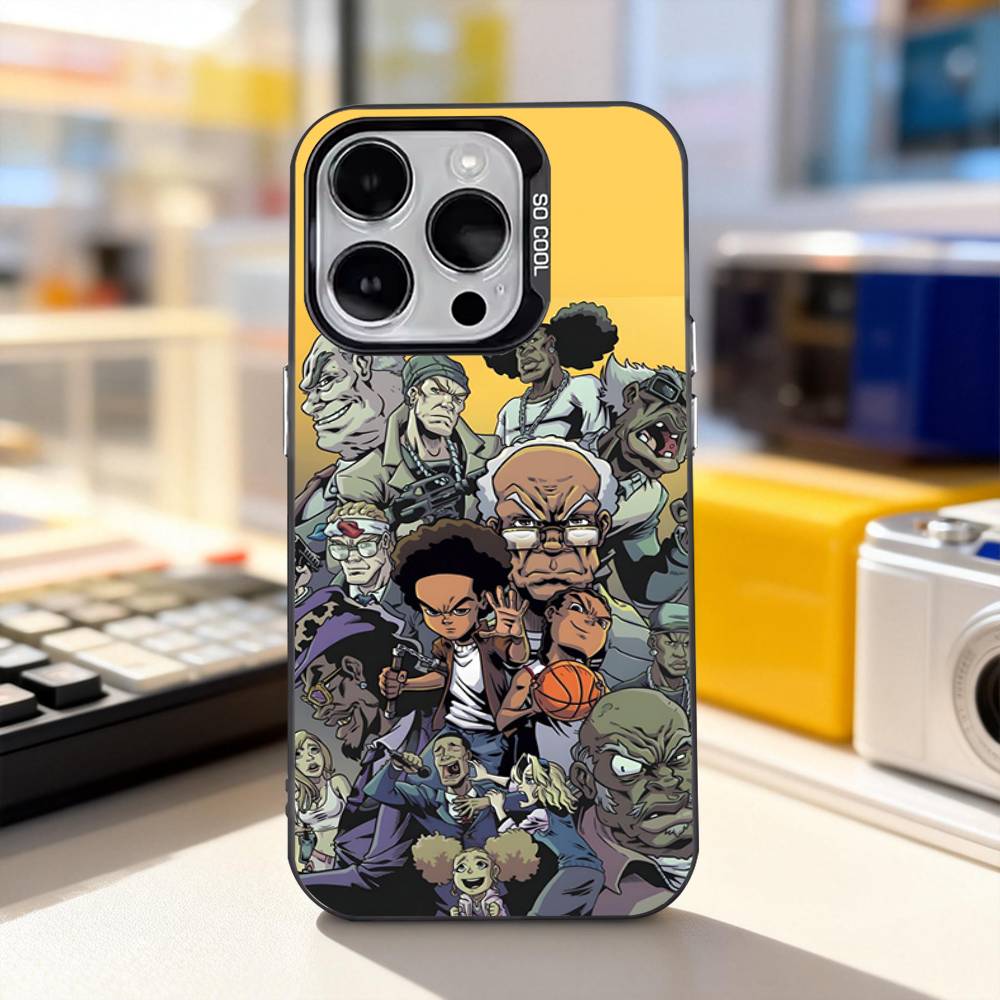 

The B-Boondocks Cool For iPhone 11,12,13,14,15,16,17,Pro,Max,Plus,E,Air,Mini Phone Case IMD Matte Black iPhone15promax