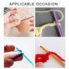 Beads Knitting Needle Metal Crochet Hook 3mm Easy to Use Crochet Needle for Crocheting Knitting for Handicrafts