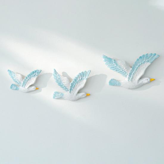Pcs Coastal Seagulls Wall Decor Nautical Resin Sea Birds Wall Plaques Ocean