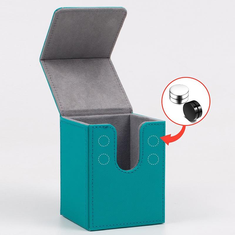 1 szt. Gra z magnetyczną pokrywką Wysokiej klasy Układana Stackowalna Wysokiej klasy PU Domowa Pionowa Imprezowa Wielokolorowa Płyta Tkaninowa Przenośna