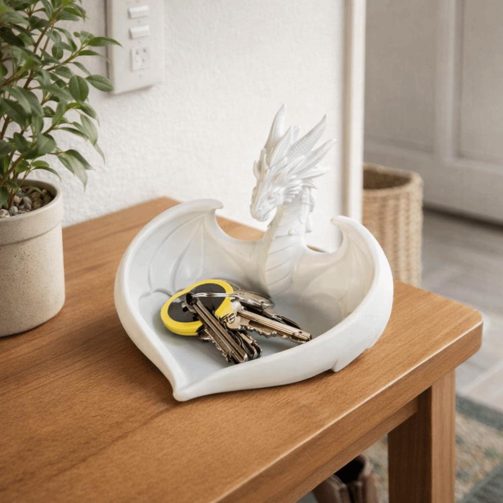 Creative Jewelry Storage Tray Dragon Shape Bracelets Organizer Desktop Ornaments