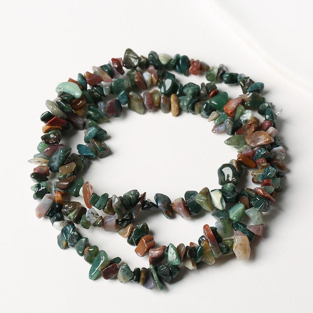 80cm Natürliche Amethyst Splitterkette - Poliert, Unregelmäßige Streifen für DIY Schmuck & Armbänder