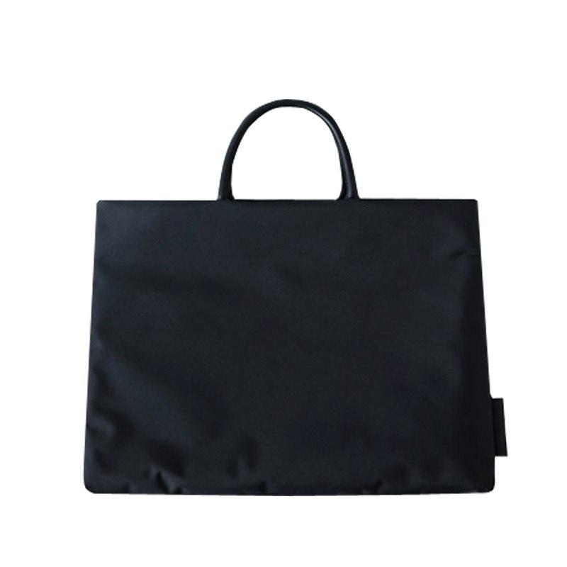 1pcs Handheld briefcase, women s and men s business professional computer bag, 14 inch file bag, thickened nylon bag