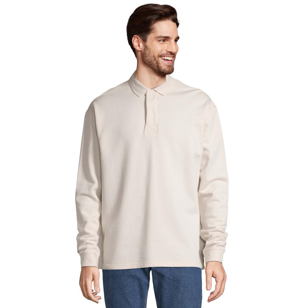 Unisex Adult Heritage Polo Neck Sweatshirt