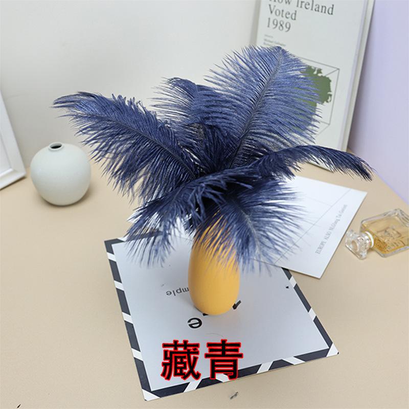 10 STÜCKE 20-25Cm Straußenfeder Bühnenauftritt Feder Handgefertigt DIY Schmuck Dekomaterial Straußenhaar