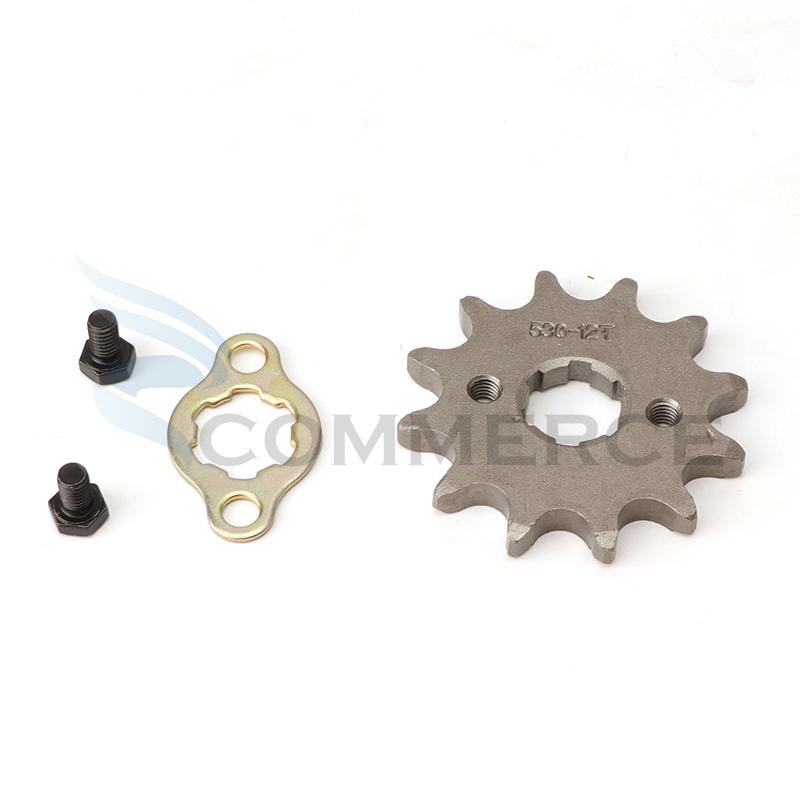 530# 20mm Front Engine Sprocket for Dirt Bike Sprocket 10 11 12 13 14 15 16 17 18 19 20 21 Teeth ATV Quad Buggy Motorcycle