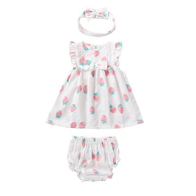 Baby Koi Baby Summer Short Sleeve Hair Casual Perfect for Shrine and As a Cherry 90cm Clothes, Girls' Dress, Shorts, Pants, Accessory, Wear, Visits,