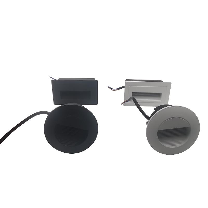 Outdoor Sensor Indoor LED Step Light 15LEDS Waterproof Stair Light Wall Embedded Underground Light Deck Footlights 85-265V IP65