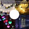 50Pcs/set Multipurpose Light Hangers Metal Clips for Curtains Camping Picture Party String Lights Curtain Hangers Clip