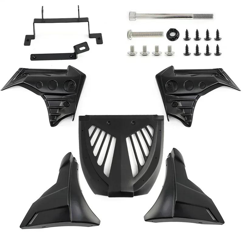 For Honda Rebel CMX 300 2017-up Motorcycle Engine Guard Cover Lower Spoiler Belly Pan Fairing Mounting Bracket Matte Black