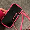 Stilvolle Wave Eage Leder Crossbody Lanyard Strap Handyhülle für iPhone 14 13 12 11 Pro Xs Max X Xr stoßfeste Soft Cover Funda
