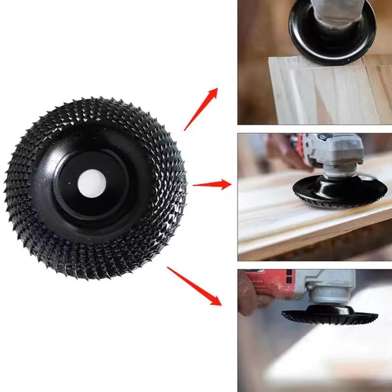 4 Inch Grinder Wheel Disc Wood Shaping Wheel Wood Grinding Shaping Disk For Angle Grinders Power Tools