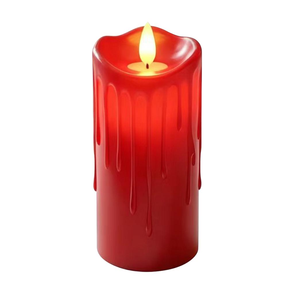 LED Candle Lights for Halloween Decoration - Battery Operated Flickering Tealights