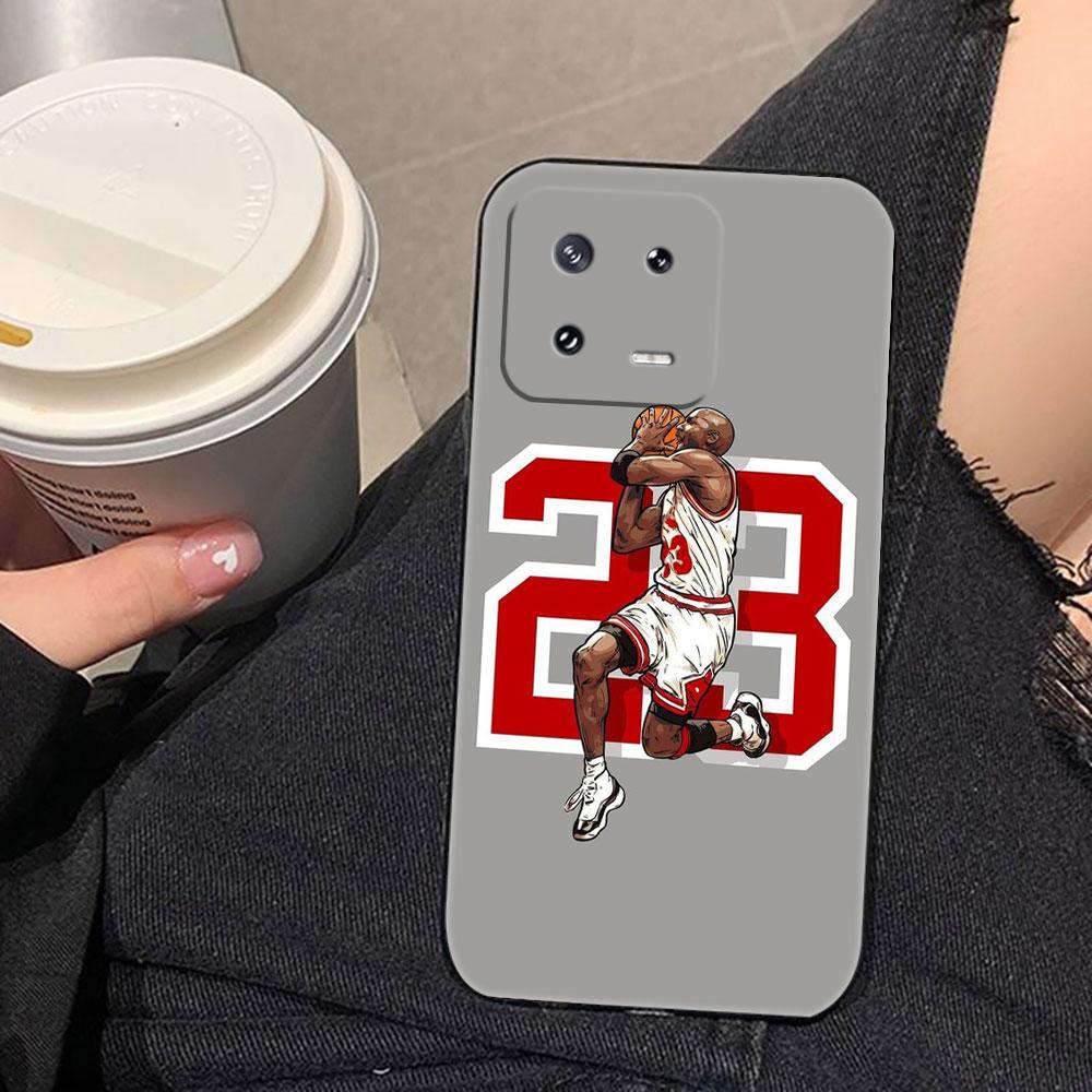 Basketball Number 23 Cover Phone Case For Xiaomi 15 15T 14 14T 13 12T 11 11T POCO F8 F7 F6 F5 X7 X5 M6 M7 PRO Ultra DIY Case