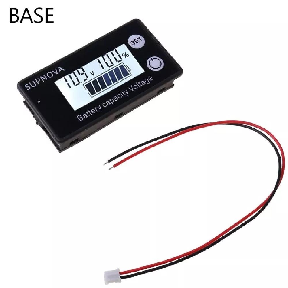 Mini Batterie Kapazität Anzeige DC 10V-100V Blei Säure Lithium LiFePO4 Auto Motorrad Voltmeter Spannung Gauge 12V 24V 48V 72V