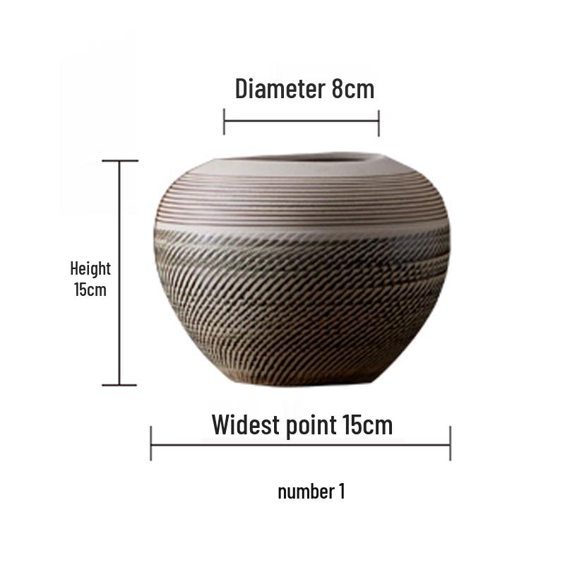 

Jingdezhen Ceramic Vase: Elegant Flower Arrangement Jar for Living Room, Entrance, or Restaurant Decor.